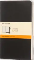 Sešity MOLESKINE 3 ks linkované černé L