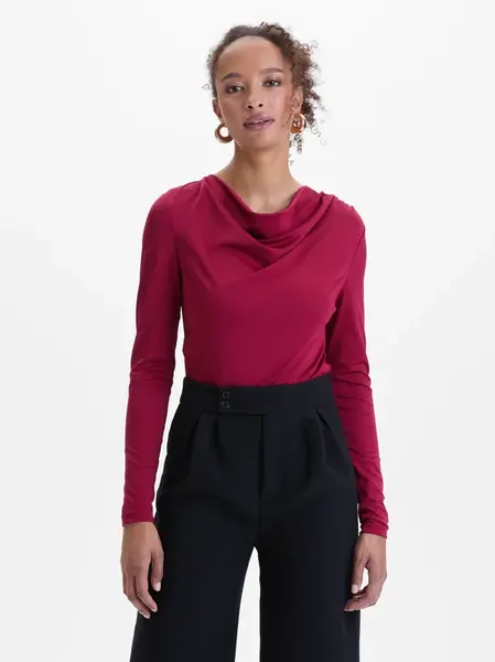 Bordová dámská halenka ORSAY