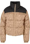 Urban Classics Zimná bunda  piesková / svetlohnedá / čierna