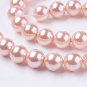 Shell Pearl Beads Strands