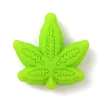 Maple Leaf Silicone Beads