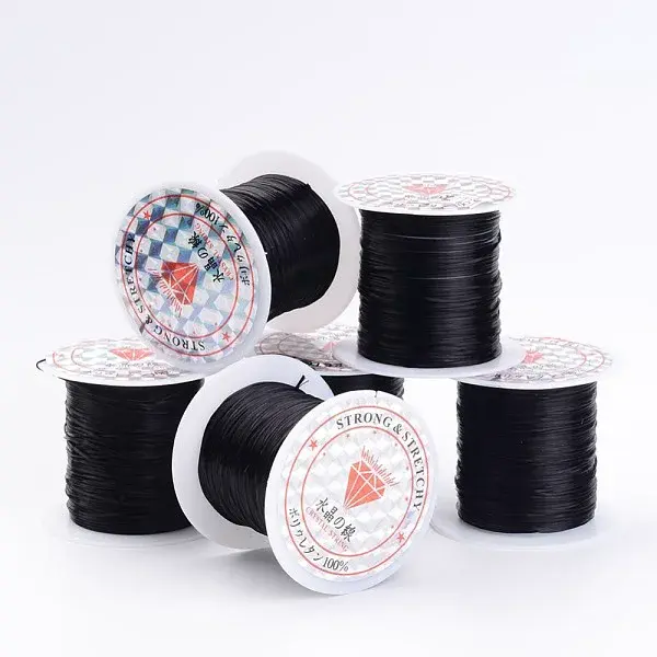Flat Elastic Crystal String