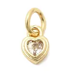 Brass Cubic Zirconia Charms