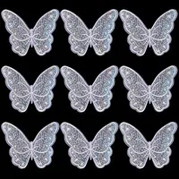 Butterfly Polyester Embroidery Ornament Accessories