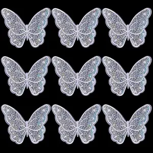 Butterfly Polyester Embroidery Ornament Accessories