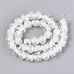 Handmade Foil Lampwork Beads Strands