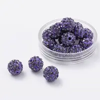 Pave Disco Ball Beads