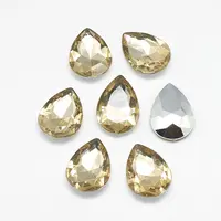 Acrylic Rhinestone Pointed Back Cabochons