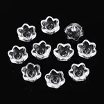 Transparent Glass Bead Caps