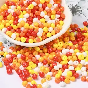 6/0 Opaque Baking Paint Glass Seed Beads