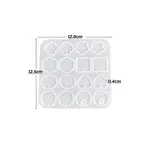 DIY Geometrical Pendants Silicone Molds