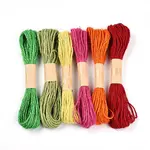 24 Bundles 8 Colors Jute Cord