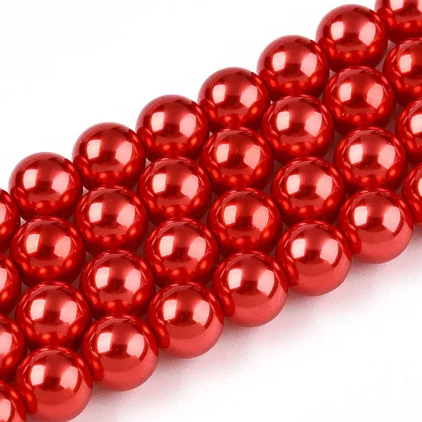 Glass Pearl Beads Strands