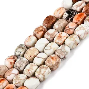 Natural Imperial Jasper Beads Strands