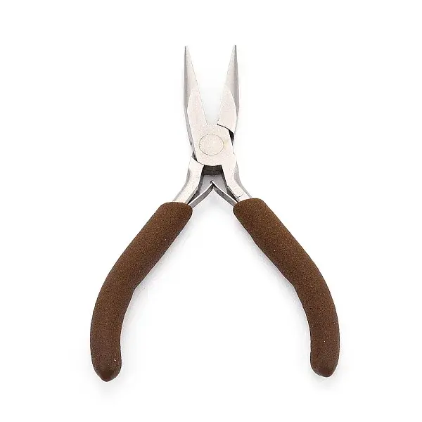 55# Steel Needle Nose Pliers with Non-Slip Comfort Grip Handles
