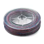 30M Gradient Color Round PET Waxed Thread