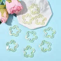 20Pcs Transparent Acrylic Pendants