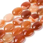 Natural Striped Agate/Banded Agate Beads Strands