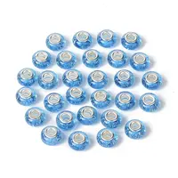 Rondelle Resin European Beads