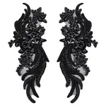 Glass Rhinestone Cloth Patches