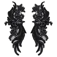 Glass Rhinestone Cloth Patches