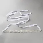 Polyester & Crystal Rhinestone Leaf Lady Tulle Belts