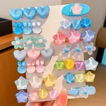 14Pcs Acrylic Alligator Hair Clips