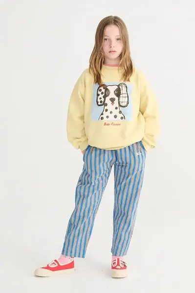 Dětské bavlněné kalhoty Bobo Choses New Hairline