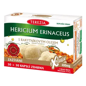 Terezia Company Hericium erinaceus s rakytníkovým olejem 60 kapslí