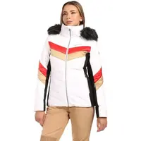 KILPI LIN Dámska lyžiarska bunda, biela, veľkosť