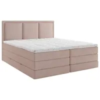 MID.YOU POSTEL BOXSPRING, 180/200 cm, růžová