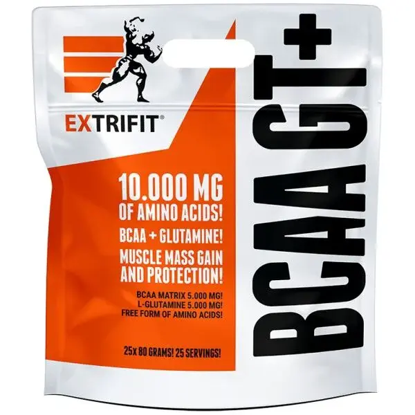 EXTRIFIT BCAA GT+ 25 x 80 G Aminokyseliny, , velikost 25 x 80 G