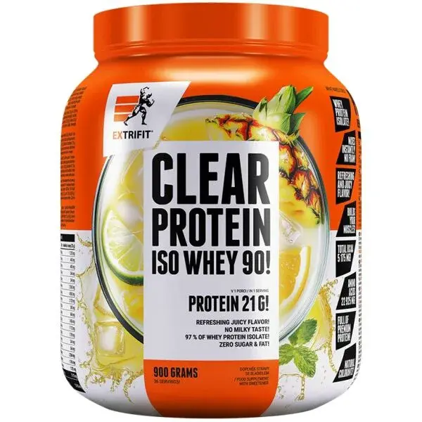EXTRIFIT CLEAR PROTEIN ISO WHEY 90! 900 G Protein, , velikost 900 G