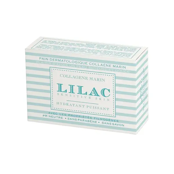 LILAC Zpevňující mycí kostka s mořským kolagenem 100 g