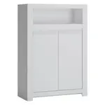 Komoda Novi NVIK02 2D biela alpin/pvc biela supermat