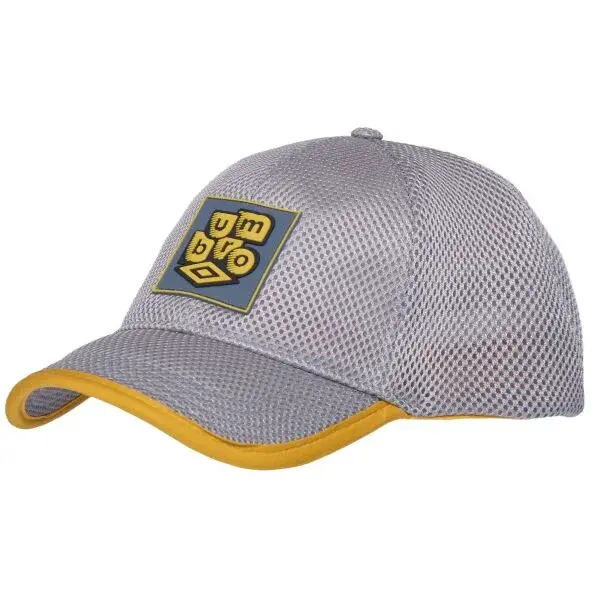 Umbro RUBBER Chlapčenská šiltovka, sivá, veľkosť 8-11Y