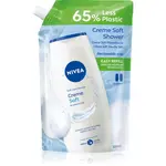 NIVEA Creme Soft krémový sprchový gel – náhradní náplň 500 ml