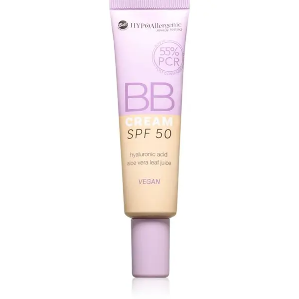 Bell HYPOallergenic hydratačný BB krém SPF 50 odtieň 01 Nude 30 g