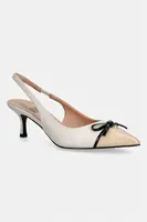 Kožené lodičky Love Moschino