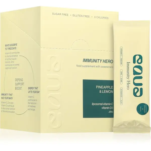 Equa Immunity Hero prášek pro podporu imunitního systému příchuť Pineapple & Lemon 20x1.8 g