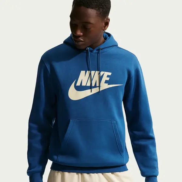 Nike M Club Pullover Fleece Hoodie 2XL