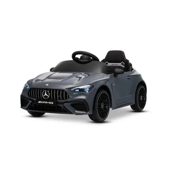 Elektrické autíčko Mercedes CLE 12V s pohonem zadních kol, šedé, Jednomístné, Lithiová