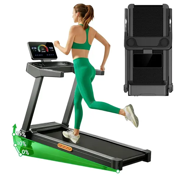 ROBORE L20 Treadmill with 15% Adjustable Incline