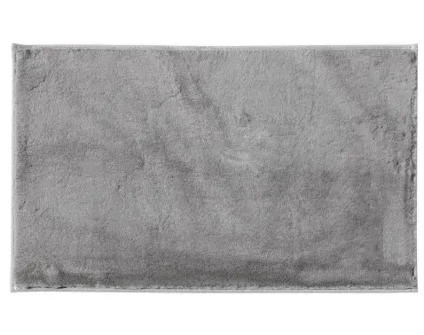 Koupelnová předložka Králík 50x80 cm, stříbrná