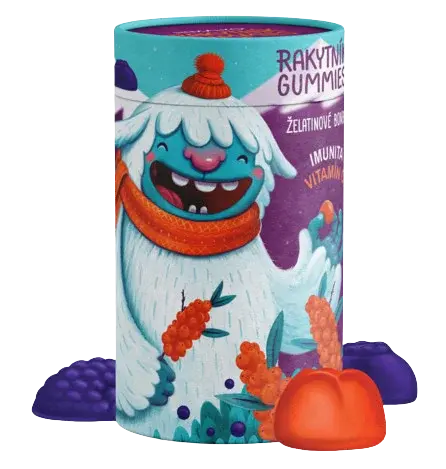 HIMALYO YETTI Rakytník Gummies 60 ks