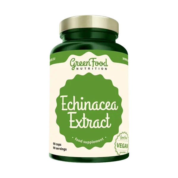 GREENFOOD NUTRITION Echinacea Extract 90 kapslí