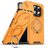 Camslide Stand obal, Xiaomi Redmi Note 14 Pro Plus 5G, oranžový