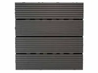 WPC dlaždice LEGI BASE 30 x 30 cm, černá