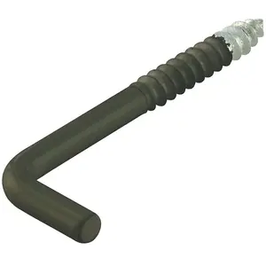 Skrutkovací hák mosadz 30 x 2,8 mm