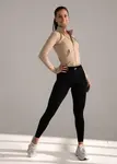 Dámské legíny kfit® black černá m